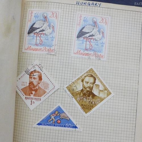 2080 - A Movaleaf album of Worldwide stamps and a FA Cup Centenary 1872-1972 token collection folder