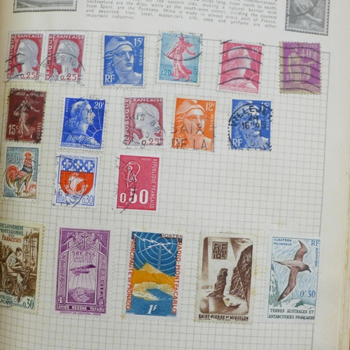 2080 - A Movaleaf album of Worldwide stamps and a FA Cup Centenary 1872-1972 token collection folder