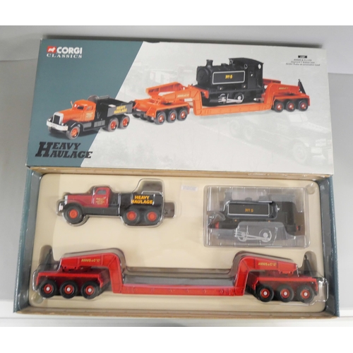 2117 - Two Corgi Classics model vehicle sets, 17602 Sunter Bros. Ltd., and 31007 Annis & Co. Ltd., boxed