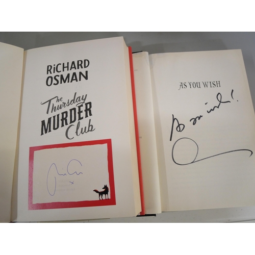 2133 - Five books signed by the author, John Braine, Room At The Top, Richard E. Grant, With Nails, Cary El... 