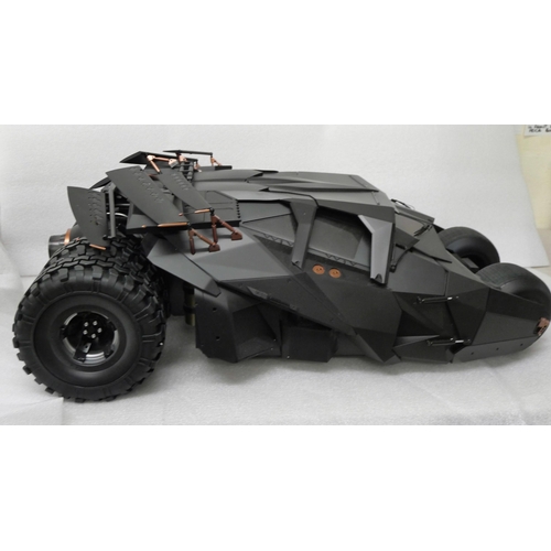 2149 - A large Hot Toys 1/6th scale The Dark Knight Trilogy Batmobile Tumbler model. MMS596 in original box... 