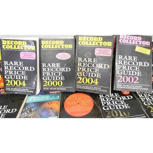 2235 - A box of record collector and record price guides and 1001 albums guide (15)