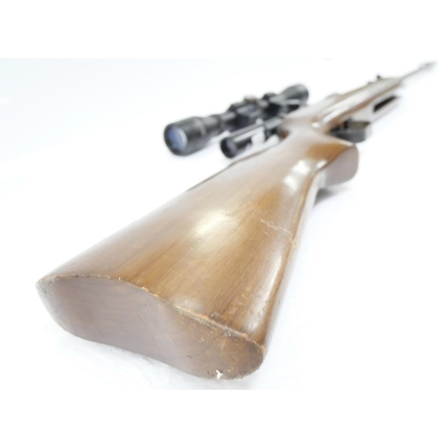 2241 - A SMK17 cal 5.5mm/.22 target shooting air rifle, 0500892, with two scopes, Optik 4x20 and 4x32, with... 