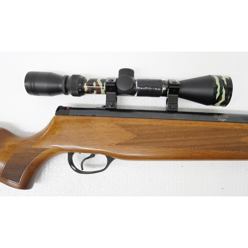 2242 - A Hatsan Edgar Brothers Mod .55 S air rifle with Tasco 3 x 9 x 40 sight, in a hard case  **PLEASE NO... 