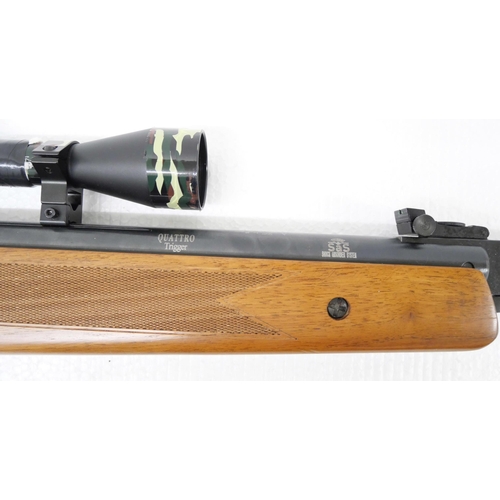 2242 - A Hatsan Edgar Brothers Mod .55 S air rifle with Tasco 3 x 9 x 40 sight, in a hard case  **PLEASE NO... 