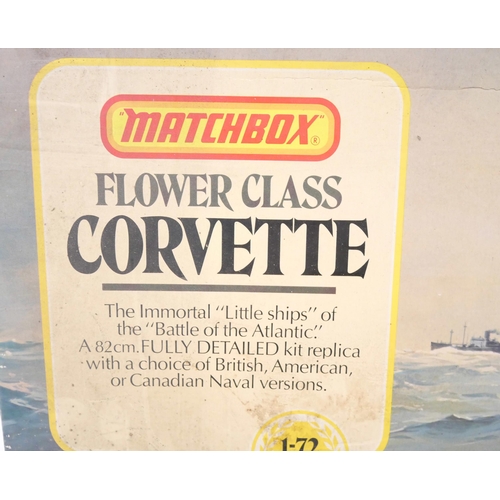 2271 - A Matchbox PK-901 1/72 Flower Class Corvette boat and Minicraft RMS Titanic. Both in original boxes.