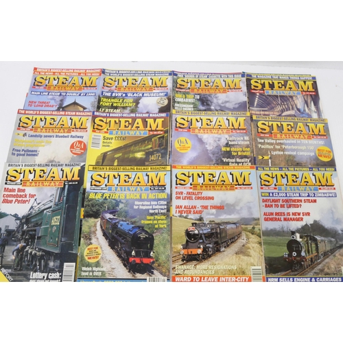 2273 - Two boxes of steam railway magazines **PLEASE NOTE THIS LOT IS NOT ELIGIBLE FOR IN-HOUSE POSTING AND... 