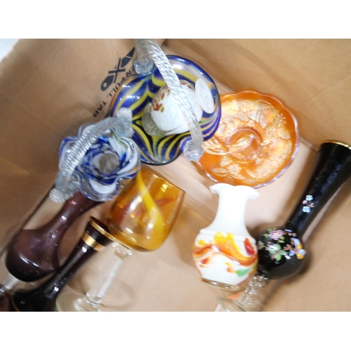 2281 - A collection of mixed coloured glasses **PLEASE NOTE THIS LOT IS NOT ELIGIBLE FOR IN-HOUSE POSTING A... 