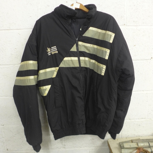 5061 - A 1990s JPS Norton motorcycle race team jacket, mens, XL