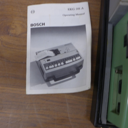 5066 - A vintage Bosch EKG501A Electromedical ECG machine