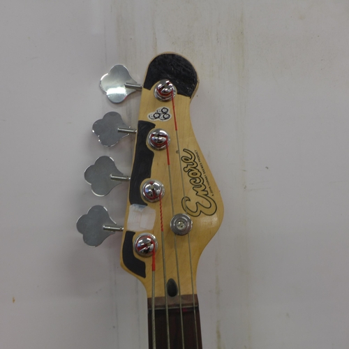 5096 - An Encore four string electrical bass guitar