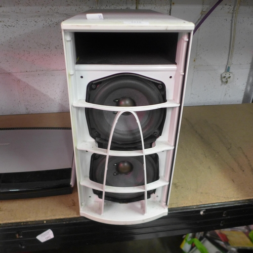 5116 - A quantity of Bose hi-fi equipment including AV28 media centre, a set of speakers and a sub woofer