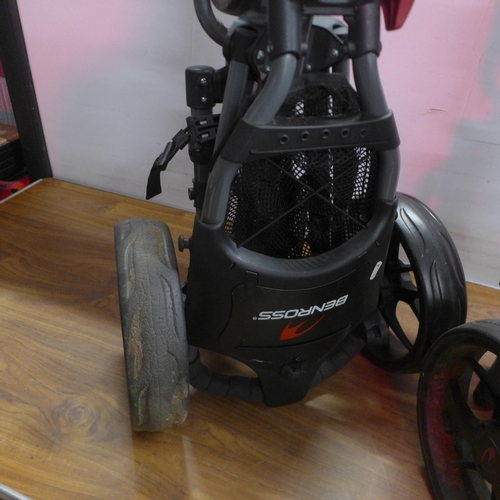 5135 - 2 Benross folding golf trolleys