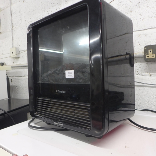 5139 - A Dimplex electric fire heater