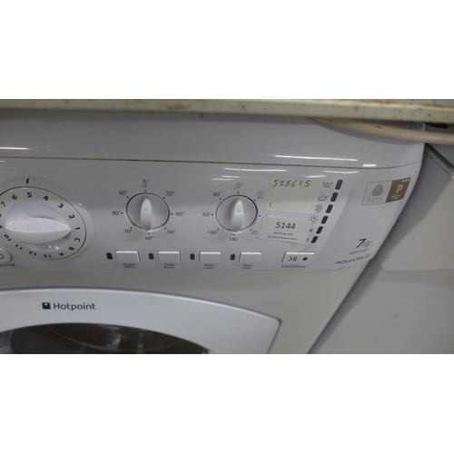 5144 - A Hotpoint WDL540 Aquarius 7kg washer dryer