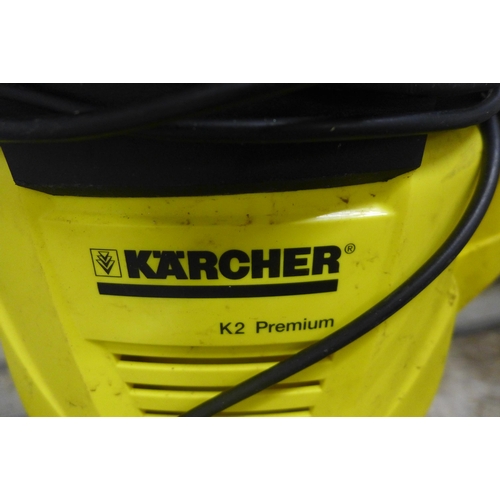 5194 - A Karcher K2 Premium jetwash with hose and lance