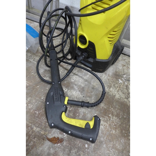 5194 - A Karcher K2 Premium jetwash with hose and lance