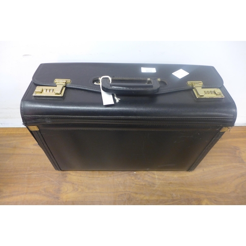 5288 - 2 combination lock cases - both with codes