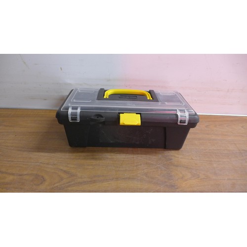 5138 - 27 stacking storage boxes and 4 small plastic tool boxes