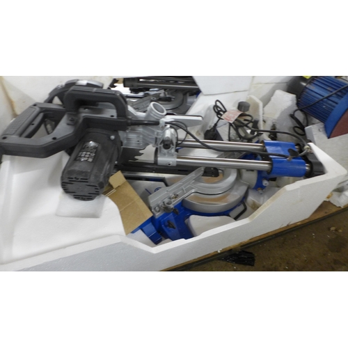 5396 - A Clarke Woodworker CMS216S 216mm sliding mitre saw* This lot is subject to VAT(please note that ite... 