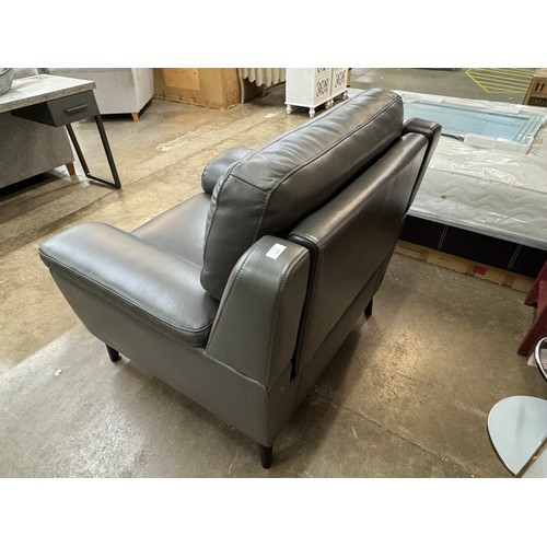 3173 - Justin Grey Armchair Power Recliner, Original RRP £399.99 + Vat (4216-29) *This lot is subject to Va... 