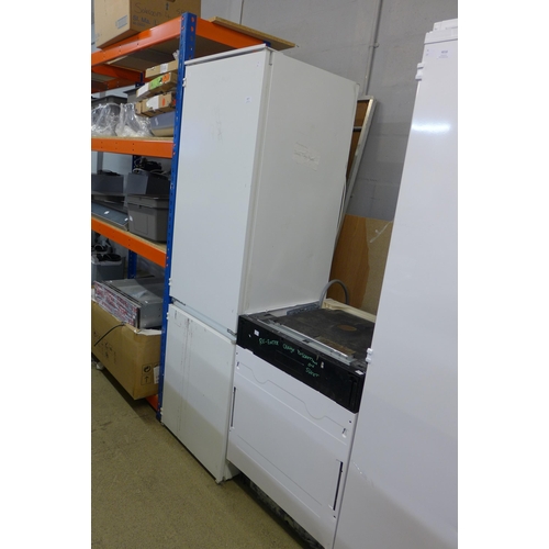 4014 - Electrolux Integrated fridge freezer 70/30 (Used), CDA Integrated Sliding Hinge Dishwasher (Transit ... 