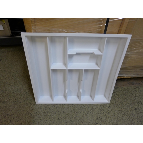 4116 - Pallet of 10 and 8 Compartment Plastic Cutlery Inserts Original RRP £910.14 + Vat *This lot is subje... 