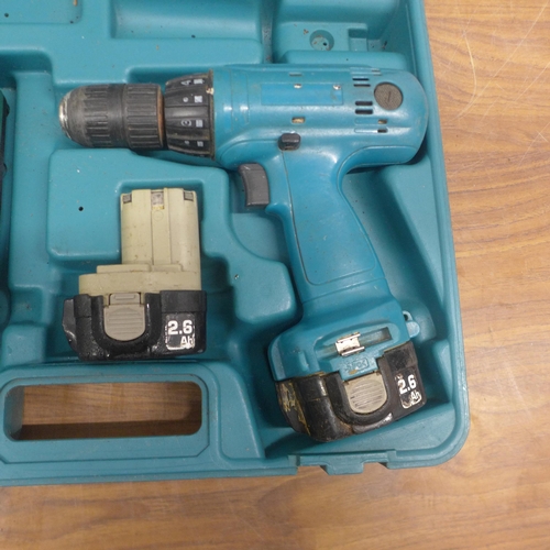 5008 - A quantity of power tools including a Makita 12V drill, a Black and Decker 240V planer and a Wickes ... 