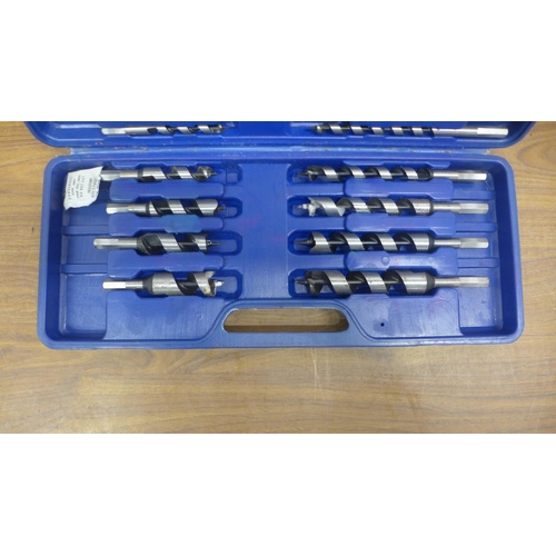 5038 - A Power Master 15 piece combination auger drill bit set