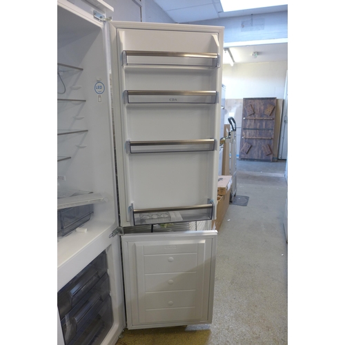 4015 - CDA 70/30 Integrated Fridge Freezer with LED light *This lot is subject to VAT