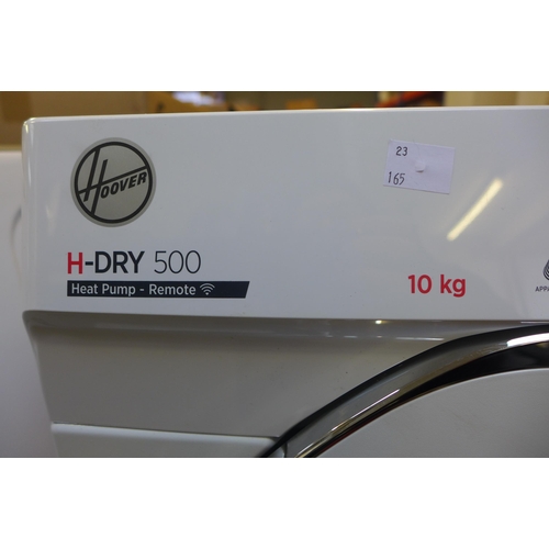 4020 - Hoover Smart hOn Dryer H-Dry 500, HeatPump-Remote 10kg *This lot is subject to VAT