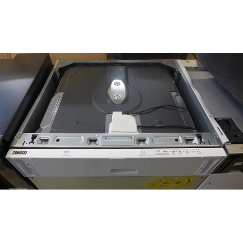 4025 - Zanussi Fully Intergrated Sliding Hinge Dishwasher *This lot is subject to VAT