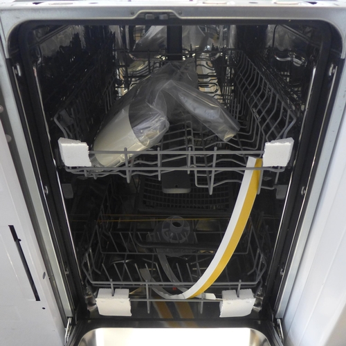 4028 - AEG Fully Integrated Slim Sliding Hinge Dishwasher *This lot is subject to VAT