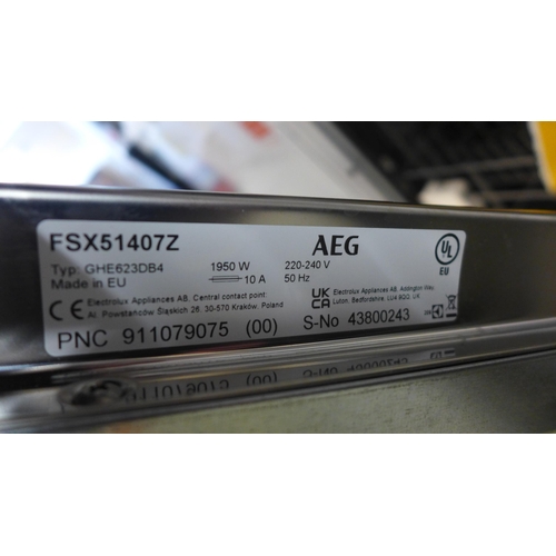 4028 - AEG Fully Integrated Slim Sliding Hinge Dishwasher *This lot is subject to VAT