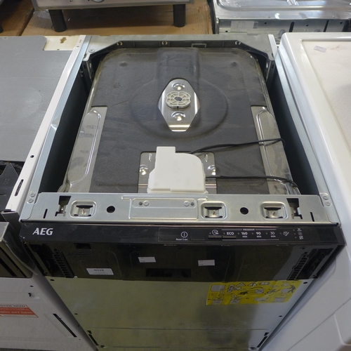 4028 - AEG Fully Integrated Slim Sliding Hinge Dishwasher *This lot is subject to VAT