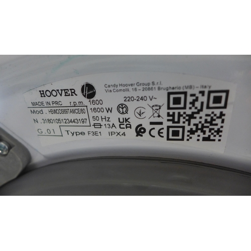 4032 - Hoover Integrated Washer Machine H-Wash 300Pro (9kg), Original RRP £582.5 + Vat  *This lot is subjec... 