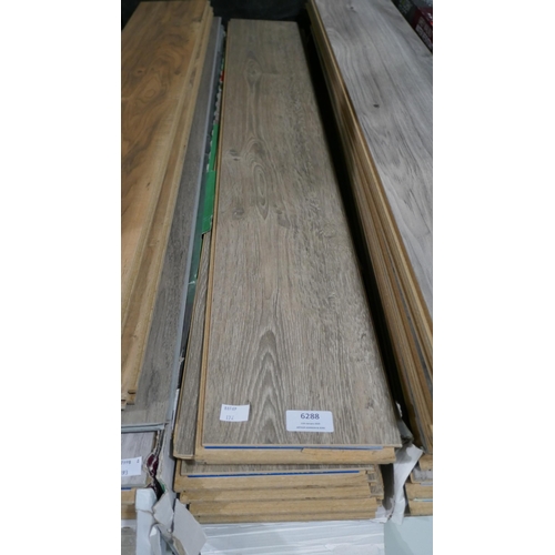 6300 - Laminate Hartford Oak Flooring and Urban Grey Oak Laminate Flooring (347-177, 348-259) *This lot is ... 