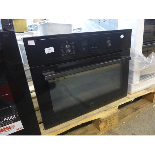 4067 - AEG Combi Microwave Oven (Transit Damage)*This lot is subject to VAT