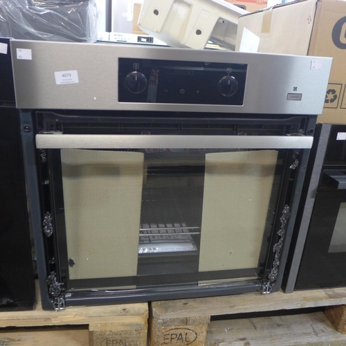 4073 - AEG Multifunction Oven (Door requires attention) *This lot is subject to VAT