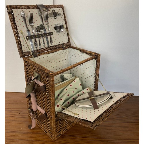 311 - A Joules wicker hamper