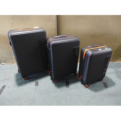 6018 - Superdry Three Piece Luggage Set, Original RRP £149.99 + Vat (347-464) *This lot is subject to Vat