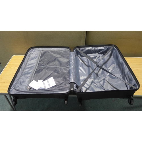 6019 - American Tourister Bon Air 3 piece Black suitcase set, Original RRP £120.83 + Vat (347-453) *This lo... 