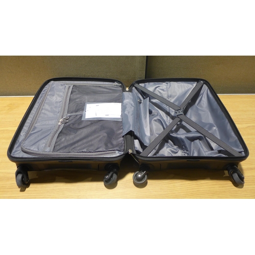 6019 - American Tourister Bon Air 3 piece Black suitcase set, Original RRP £120.83 + Vat (347-453) *This lo... 