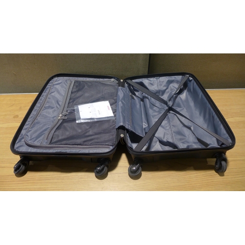 6020 - American Tourister Bon Air 3 piece Black suitcase set, Original RRP £120.83 + Vat (347-454) *This lo... 