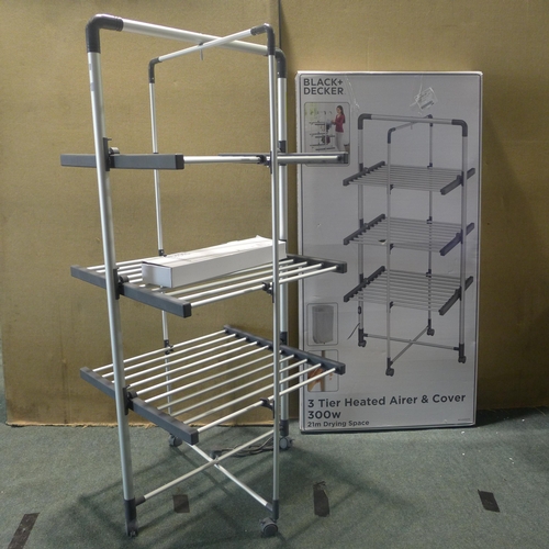 6026 - Black & Decker Heated Tower Airer, Original RRP £99.99 + Vat (347-43) *This lot is subject to Vat