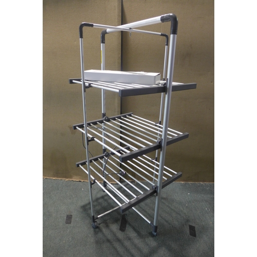 6027 - Black & Decker Heated Tower Airer, Original RRP £99.99 + Vat (347-44) *This lot is subject to Vat