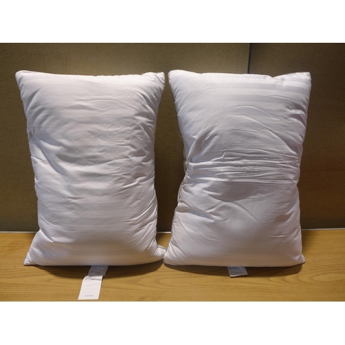 6036 - Two Hotel Grand Down Roll jumbo Pillows And A Dream On Knot Pillow    (347-93,102) *This lot is subj... 