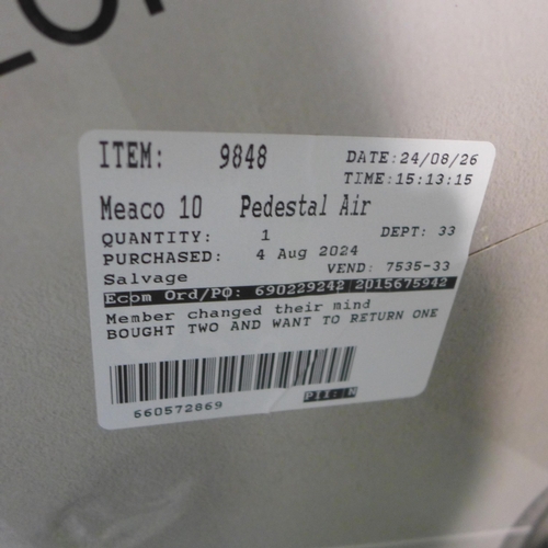 6047 - Two Meaco pedestal fans, Original RRP £119.99 + Vat (347-451,452) *This lot is subject to Vat