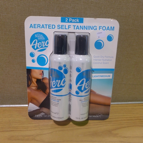 6071 - Three packs of 2 Bondi Sands Aerated Self Tanning foam bottles (347-86) *This lot is subject to Vat