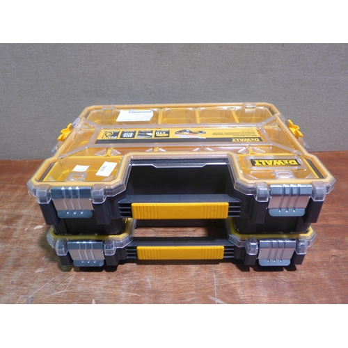 6081 - Dewalt Stackable Organisers (347-220) *This lot is subject to Vat